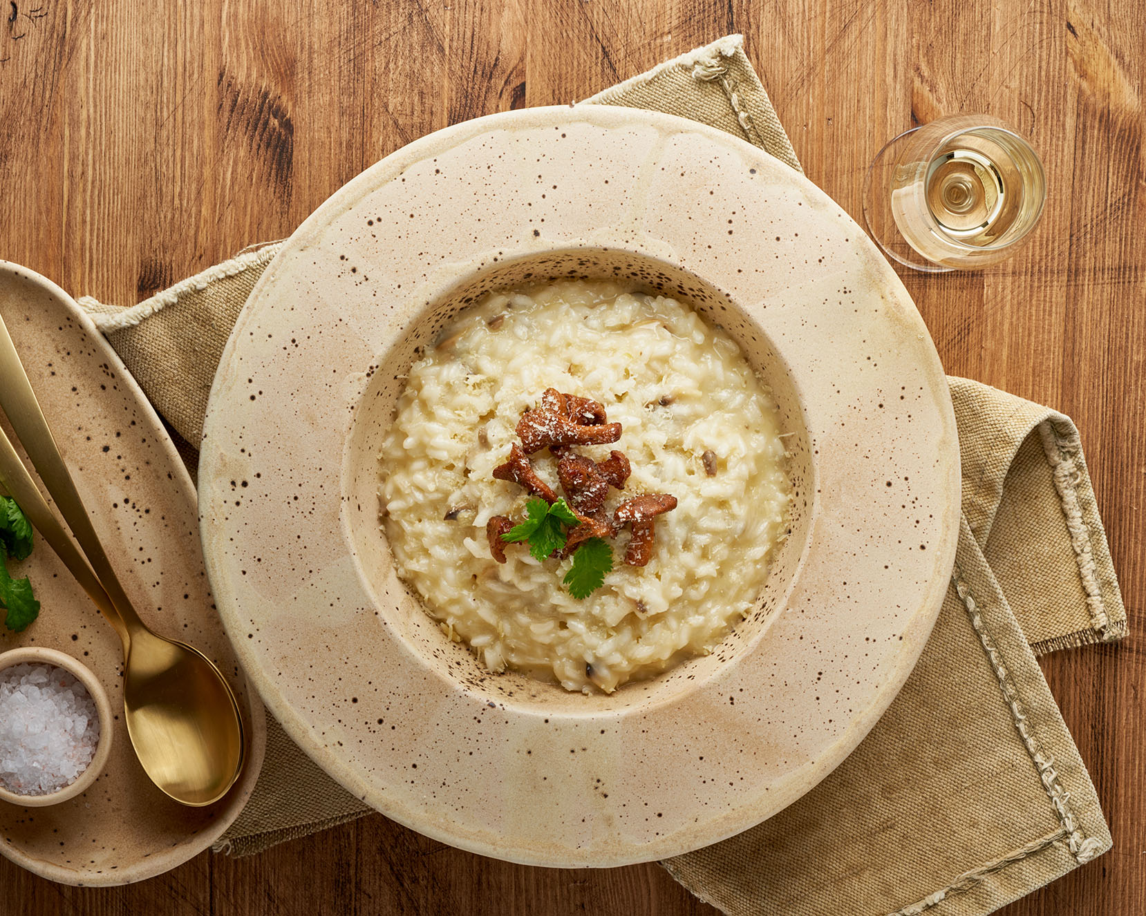 El origen del risotto